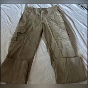 Men's Dickies Khaki Cargo Pants – Classic Utility Style Size 30”X32”